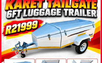 KARET TAILGATE 6FT LUGGAGE TRAILER Pre-owned Trailer for sale in Gauteng
