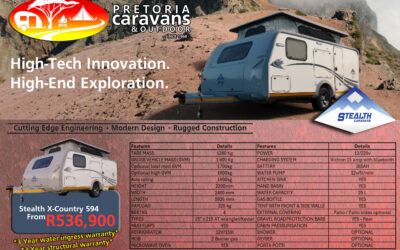 Stealth X-Country 594 New Caravan for sale in Gauteng
